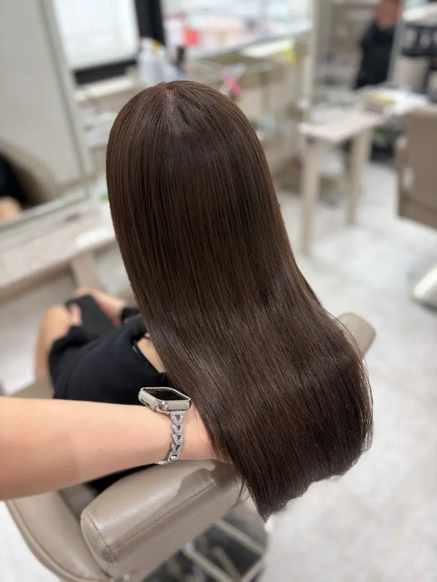 カラー ヘアカラー トリートメント ハイトーン/モテ髪 🎀hina🎀のヘアスタイル