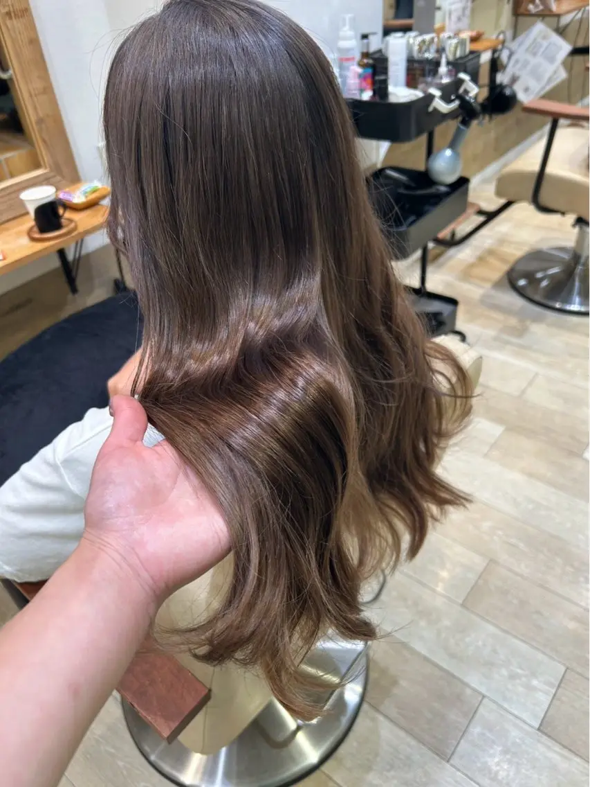 ロング カラー 暖色/ダブルカラー 💜 Sena 🫧のヘアスタイル