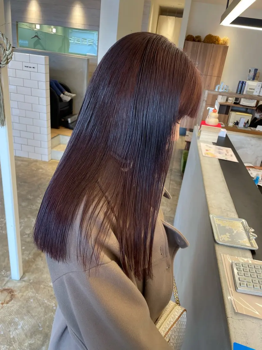 ロング 小宮山 桃加のヘアスタイル