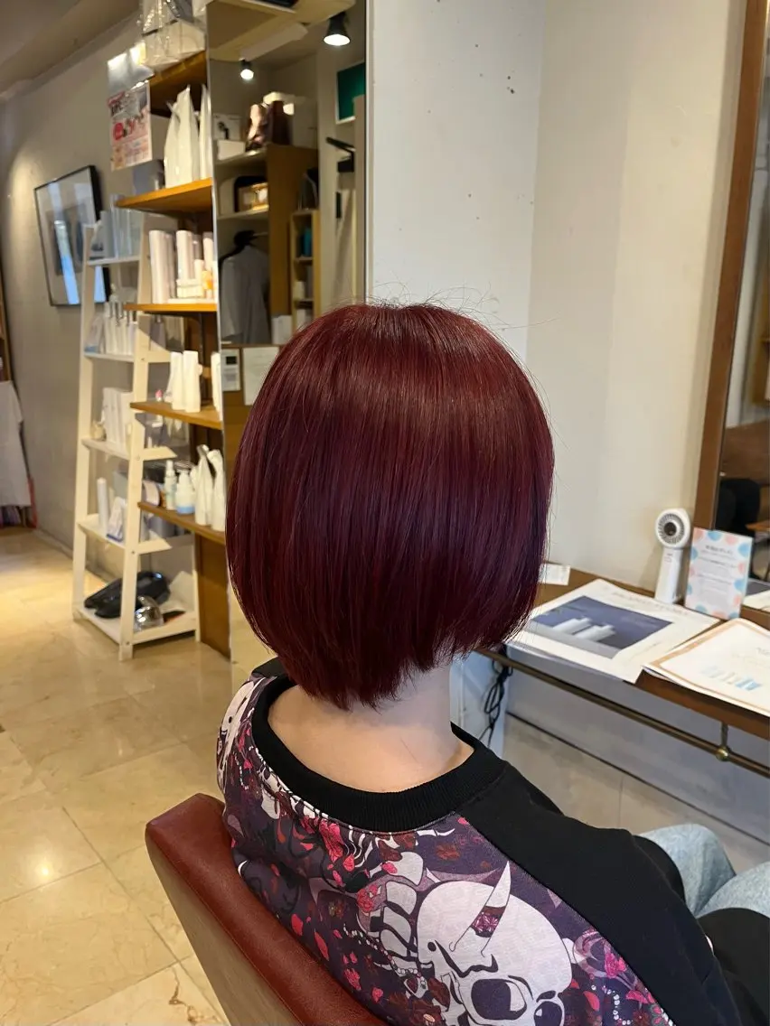 ショート カラー ヘアカラー 今村俊介 メンズカットのヘアスタイル