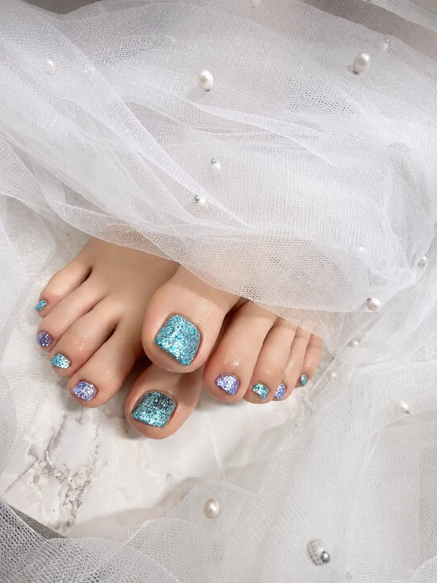 ネイル キラキラネイル ワンカラーネイル chul nail 🎀azukiのネイルデザイン