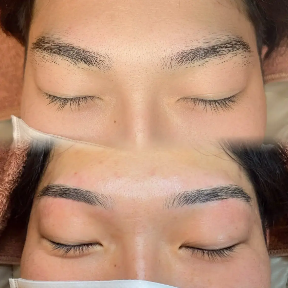 メンズ眉毛ワックス ※2週間以上自己処理をされていない方の写真