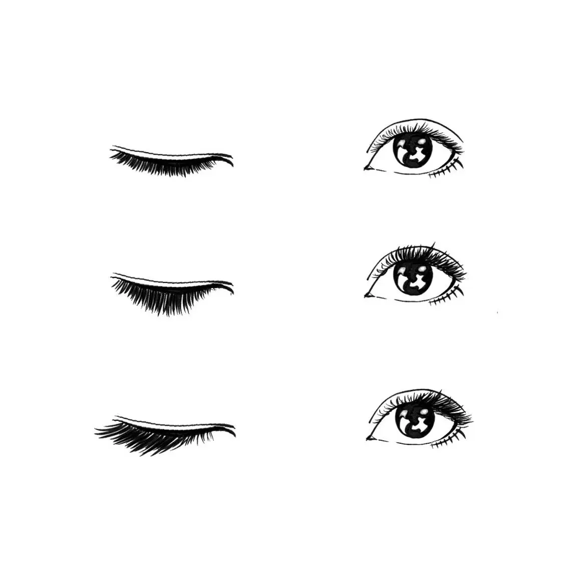 マツエク・マツパ RocaSpes +Eyeのマツエク・マツパデザイン