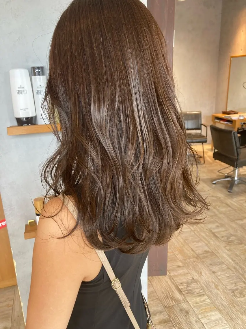 ロング カラー 🎀大人女性の為の ニュアンスヘア🎀のヘアスタイル