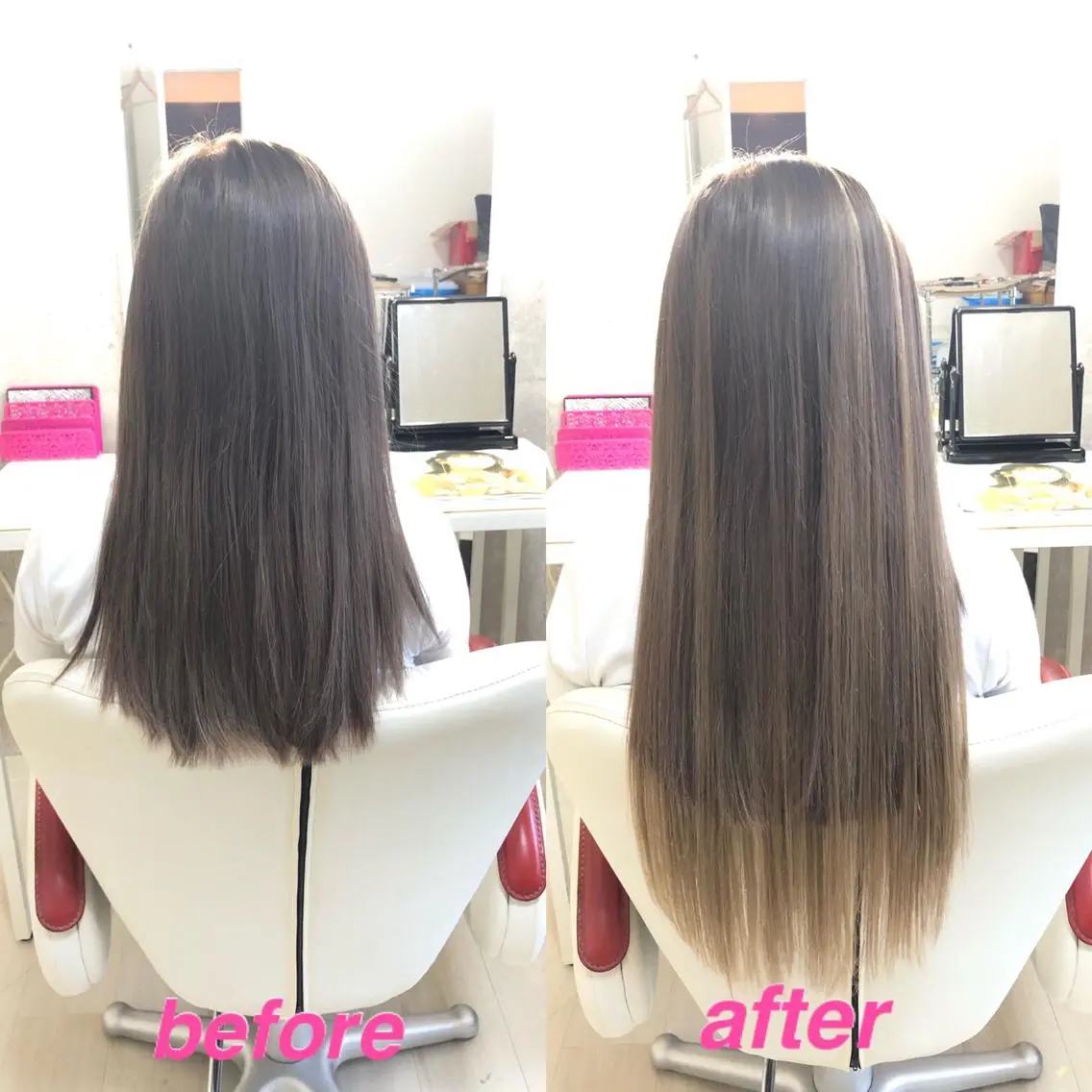 ロング エクステ 🌸ドレスアップ 心斎橋店🌸のヘアスタイル
