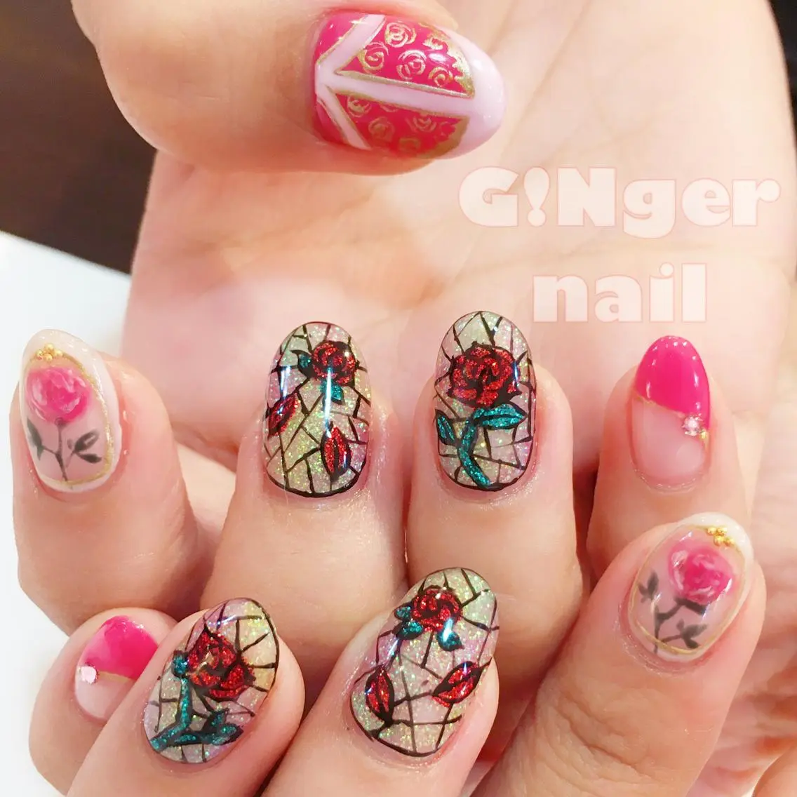 ネイル 代々木 GINGERNAILのネイルデザイン