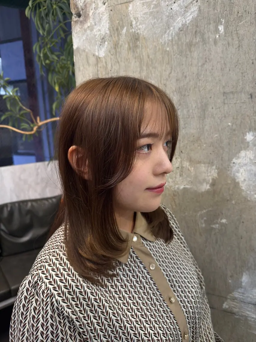 セミロング レイヤーカット 土戸　空 /似合わせカットのヘアスタイル