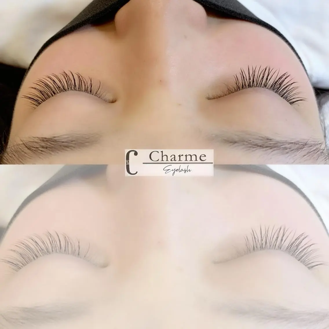マツエク・マツパ フラットラッシュ 【Charme 】 シャルムのマツエク・マツパデザイン