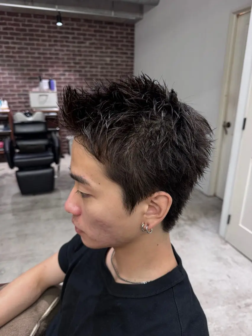 ショート カット ヘッドスパ tomoメンズ特化 /パーマ/カットのヘアスタイル