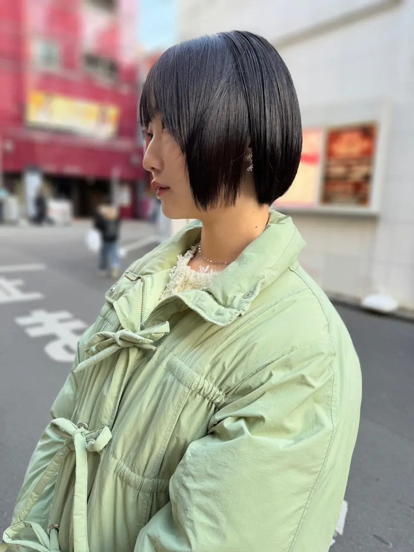 ショート ショートボブ ボブ ショートヘア レイヤーボブ/ボブ 仲川和人のヘアスタイル