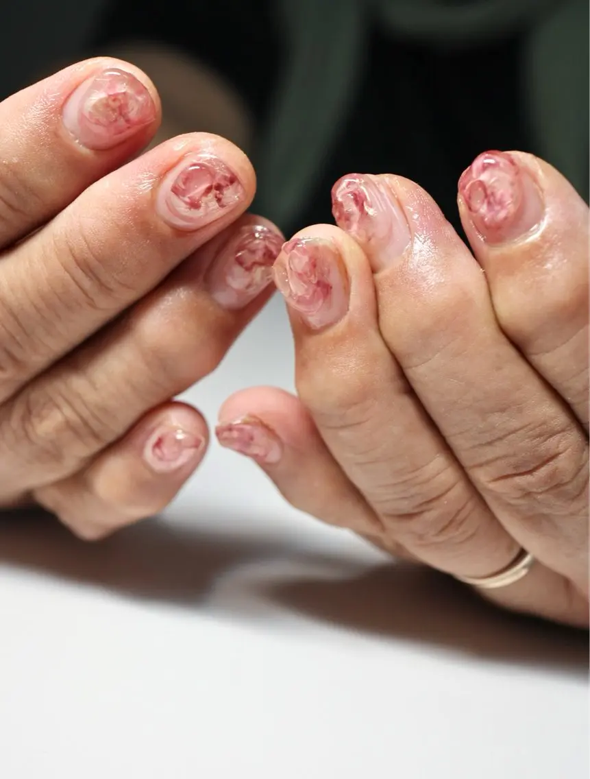 ネイル ハンドネイル Lis nail. 🕊yuriのネイルデザイン