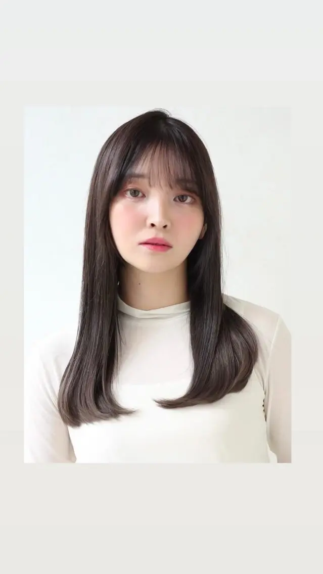 ロング 椋 愛穂のヘアスタイル