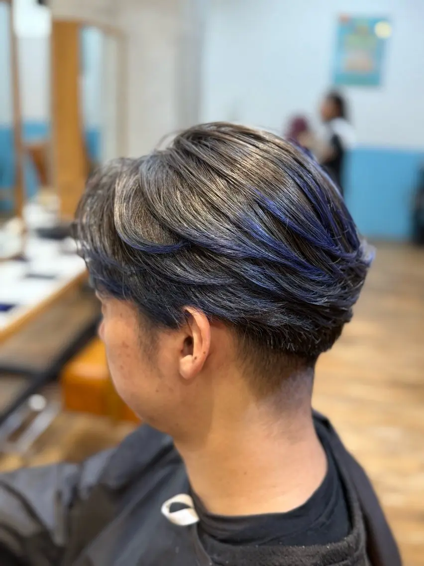 カラー メンズ カット ヘアカラー トリートメント 🎨デザイン🥇 美髪・艶髪 日暮千敬のヘアスタイル