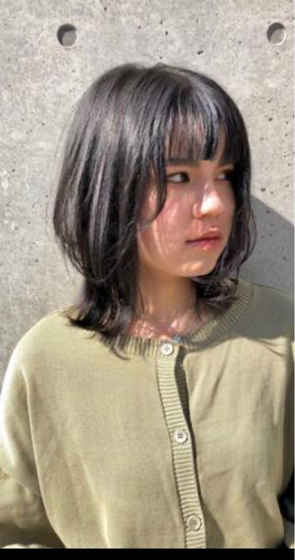 ミディアム 髙浪 みゆきのヘアスタイル
