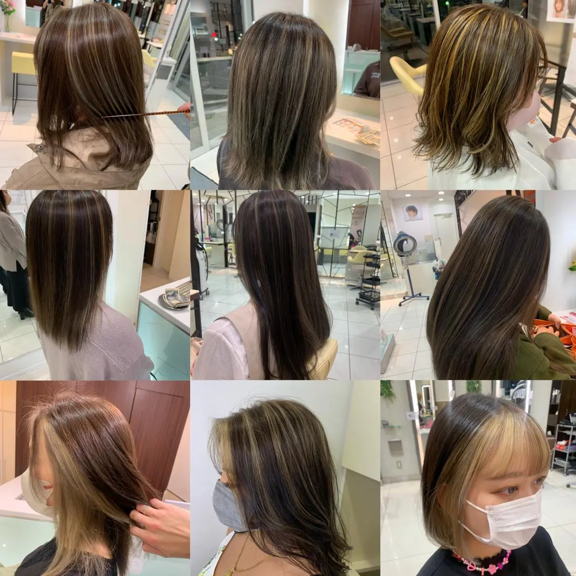 カラー バレイヤージュ ミストバング ブリーチ ケアブリーチ デザインカラー 🫧髪質改善・美髪 艶髪🫧ニタ シンゴのヘアスタイル