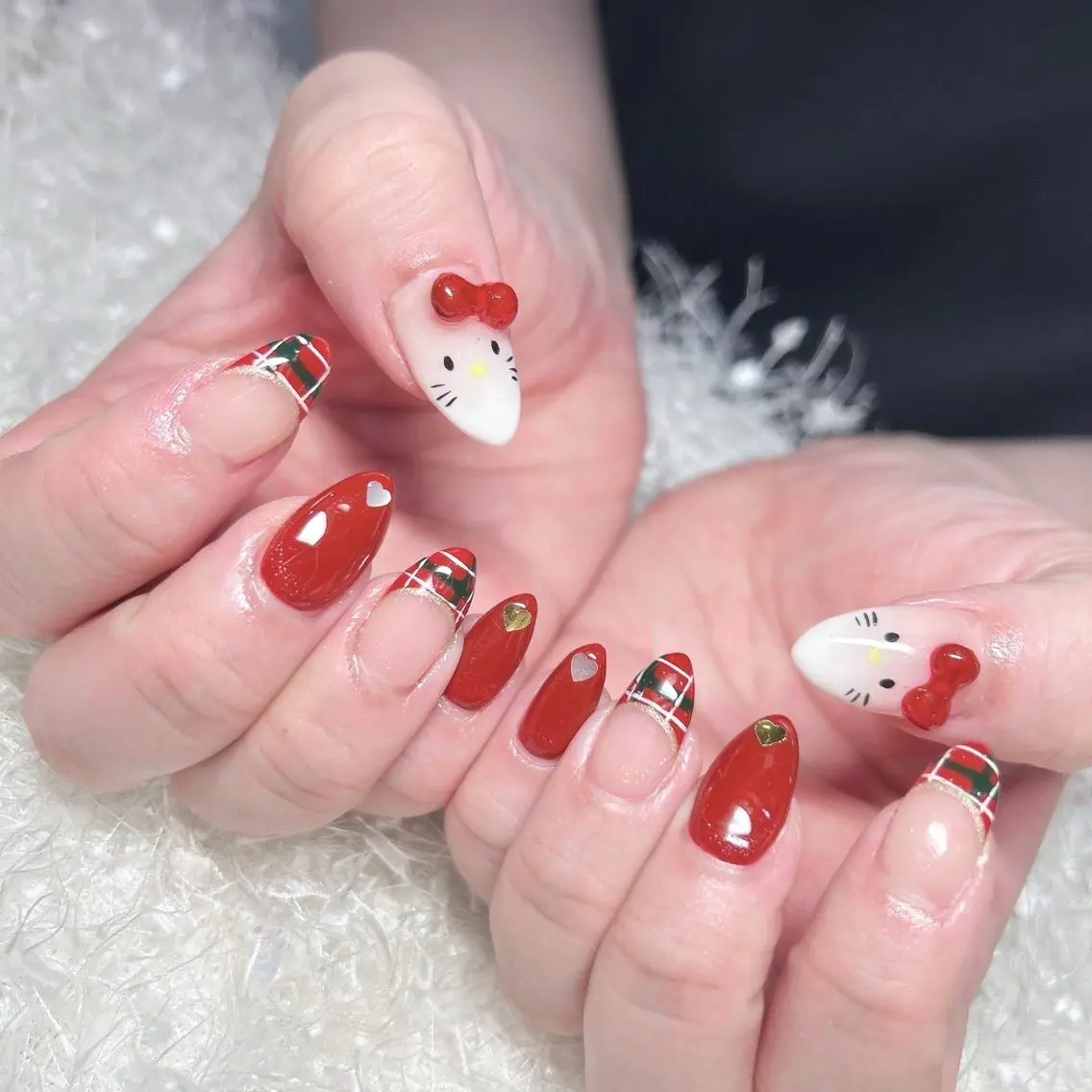 ネイル 長さ出し フレンチネイル ジェルネイル グラデーション 韓国ネイル ハンドネイル Nail&eye Belire 新宿のネイルデザイン