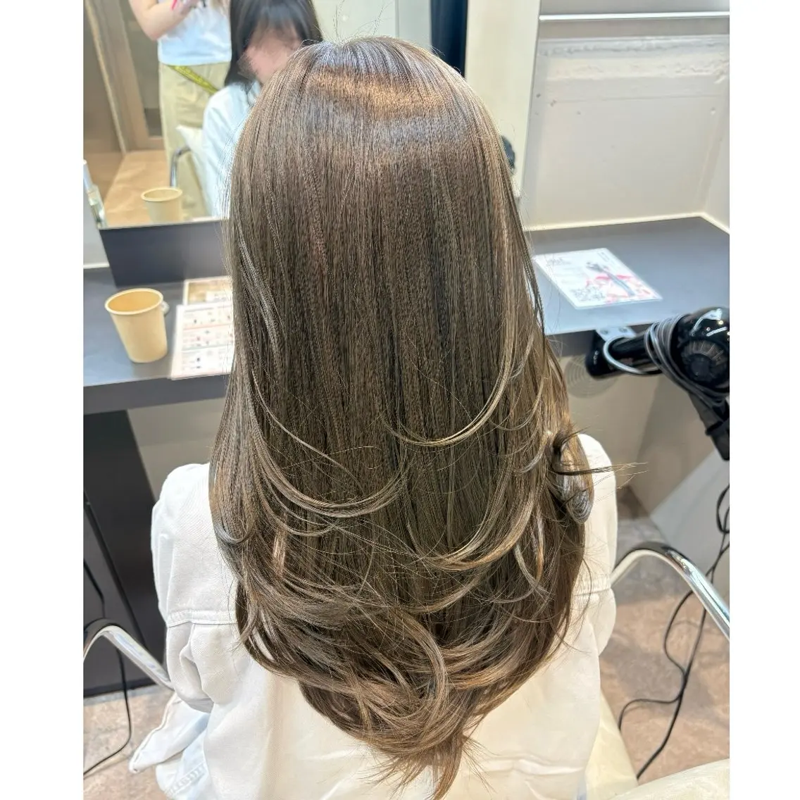 理想のハイトーンを叶える💎ダブルカラーの写真