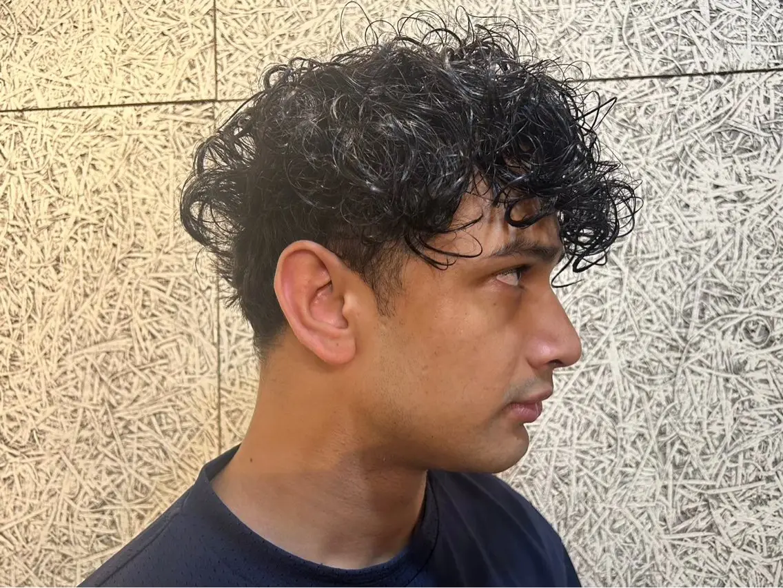 ショート メンズ カット トリートメント ヘッドスパ HARUKI🌸笹塚 インナーカラーのヘアスタイル