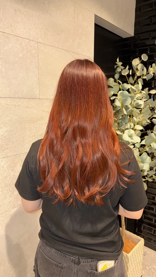 ロング カット ヘアカラー TRIELA新宿 /REIのヘアスタイル