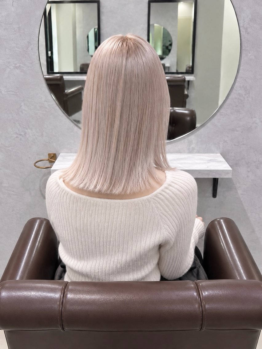 ショート カラー ヘアカラー トリートメント 池袋/カラー特化🎨 ロング料金なし🩵のヘアスタイル