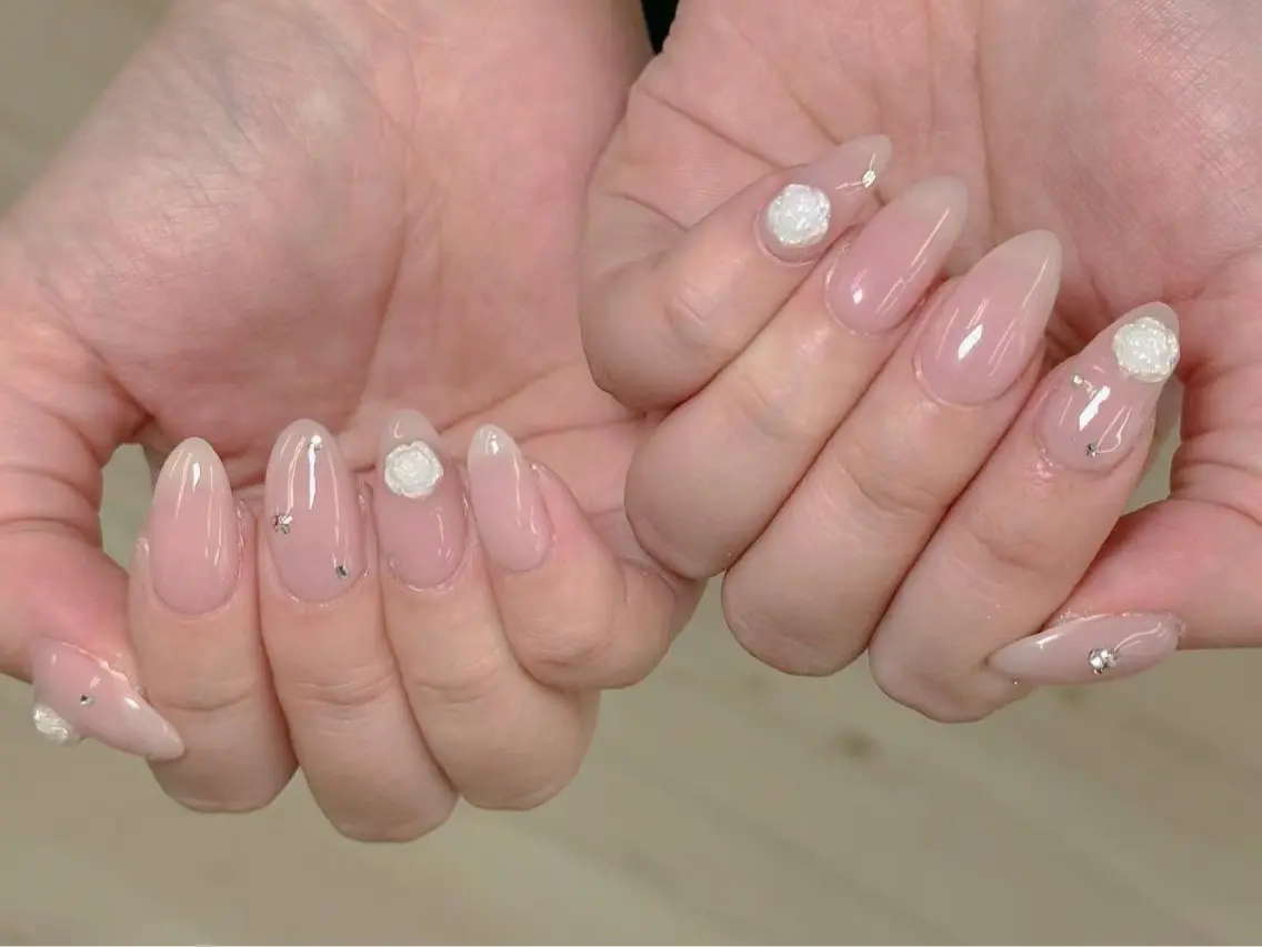 ネイル ハンドネイル ハンドケア OCEAN nail パラジェル　取扱い店のネイルデザイン