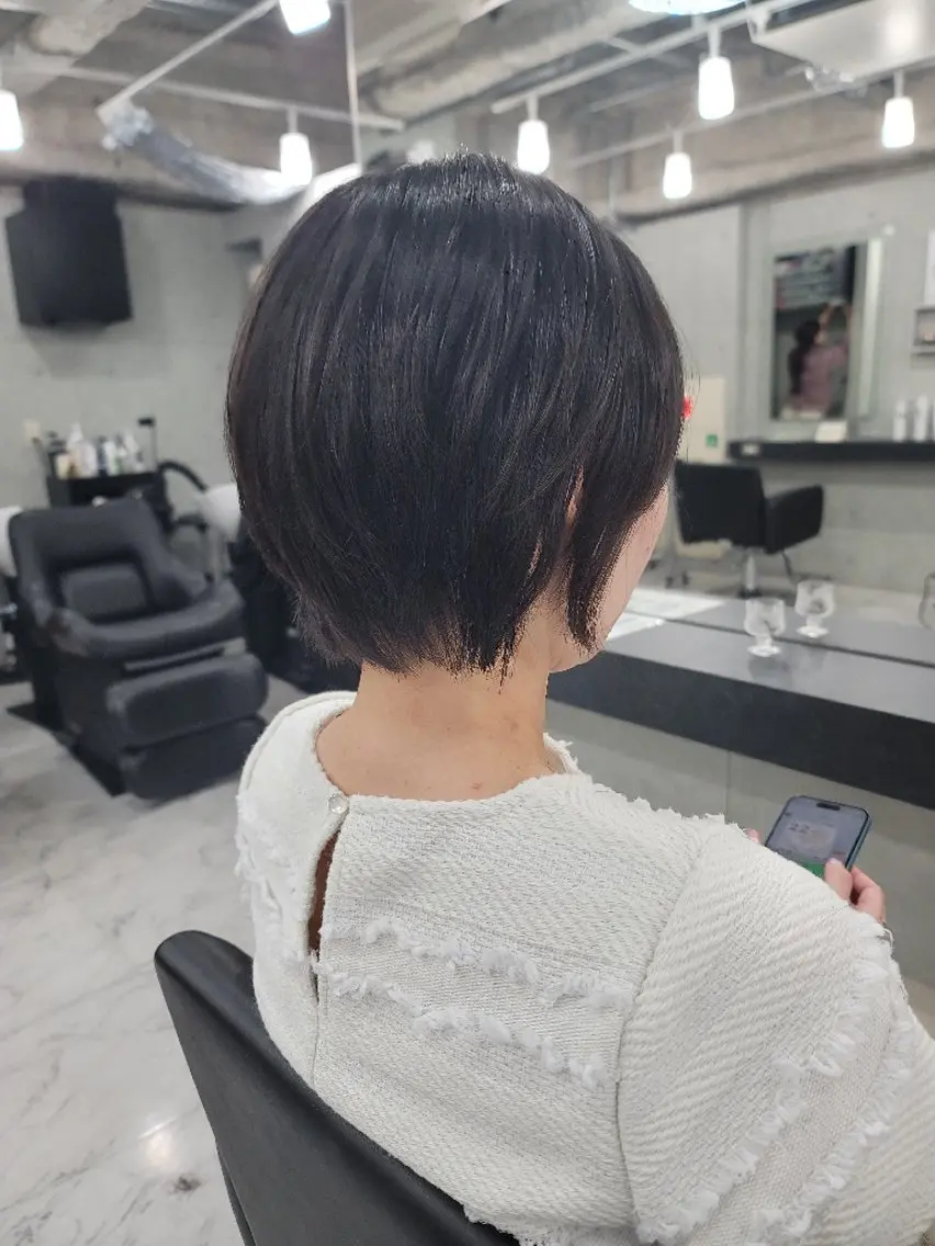 ショート ❇️安達 優心❇️ レイヤー/艶髪特化のヘアスタイル