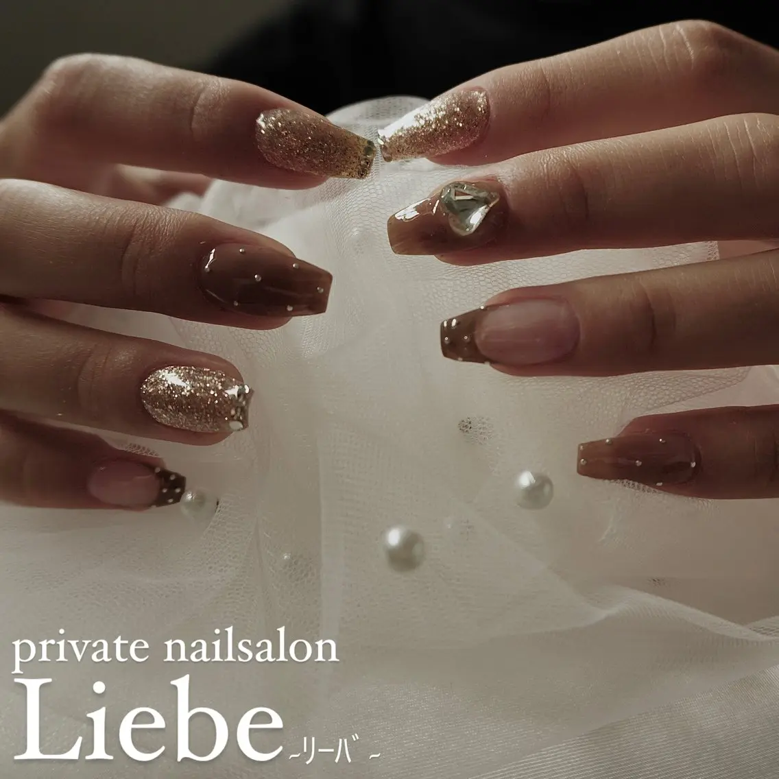 ネイル ニュアンスネイル ハンドネイル ~Liebe~ harukaのネイルデザイン