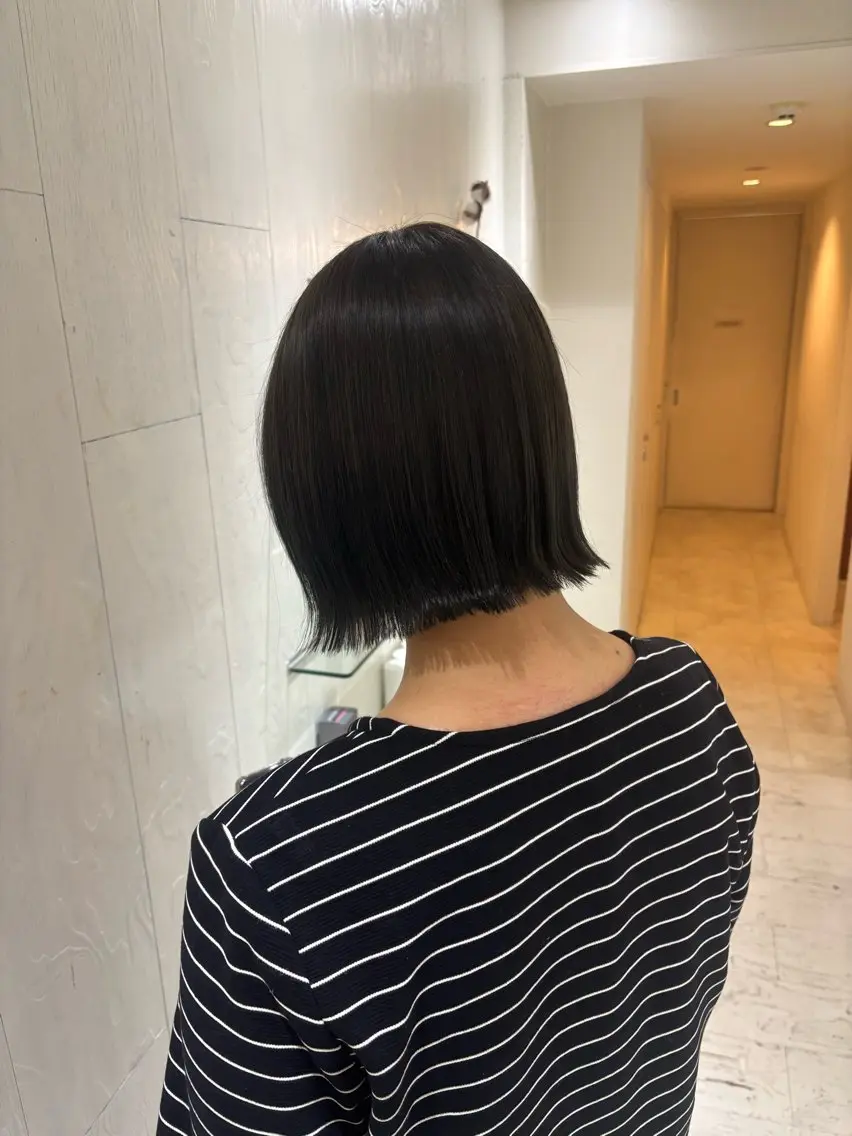 ショート カラー カット ヘアカラー トリートメント yui🥀/ボブ /ブリーチなしカラーのヘアスタイル