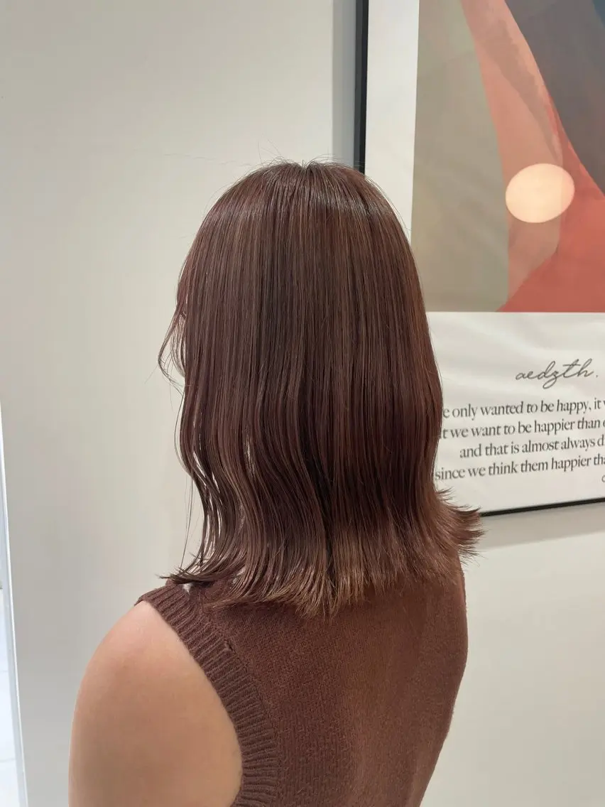 カット ヘアカラー 吉原 愛美のヘアスタイル