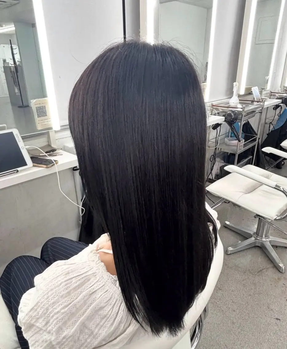 セミロング IROWどうもん店 ／はなのヘアスタイル