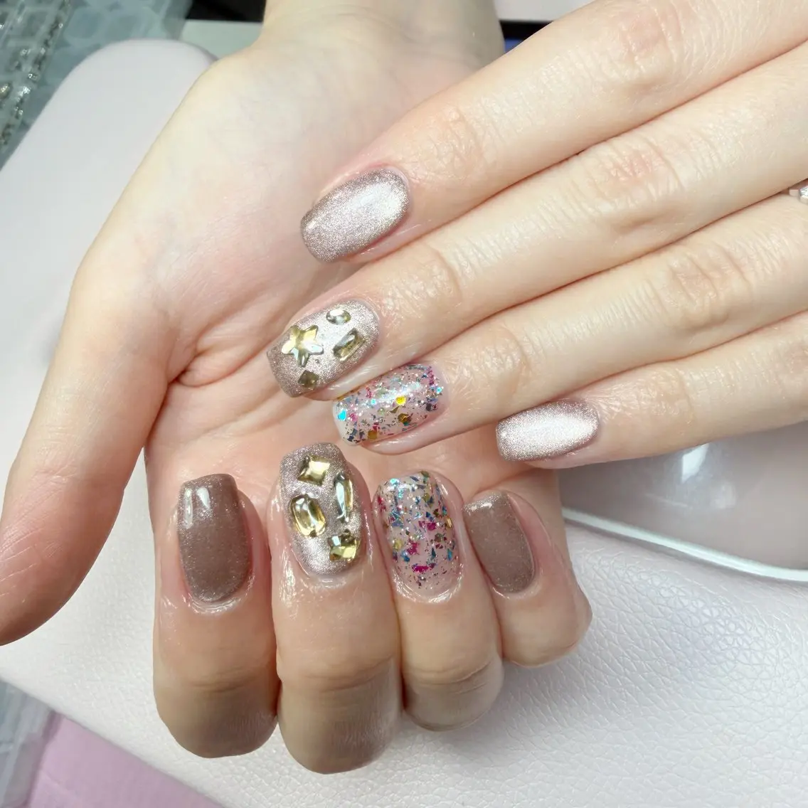 ネイル ハンドネイル AngelChris ビューティーサロン琳のネイルデザイン