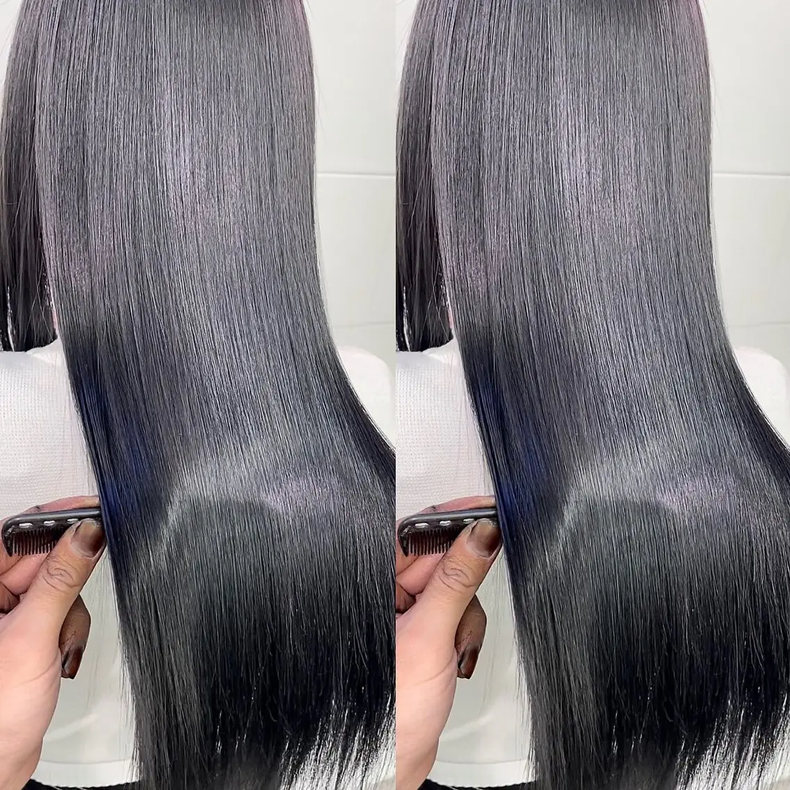 ★当店イチオシ★【カット+ケアカラー+髪質改善ケラチントリートメント】の写真