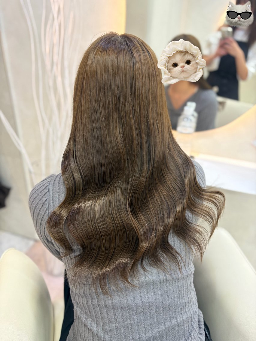 ロング ヘアカラー 透明感×ワンホン 🎀RUI🪄︎︎のヘアスタイル