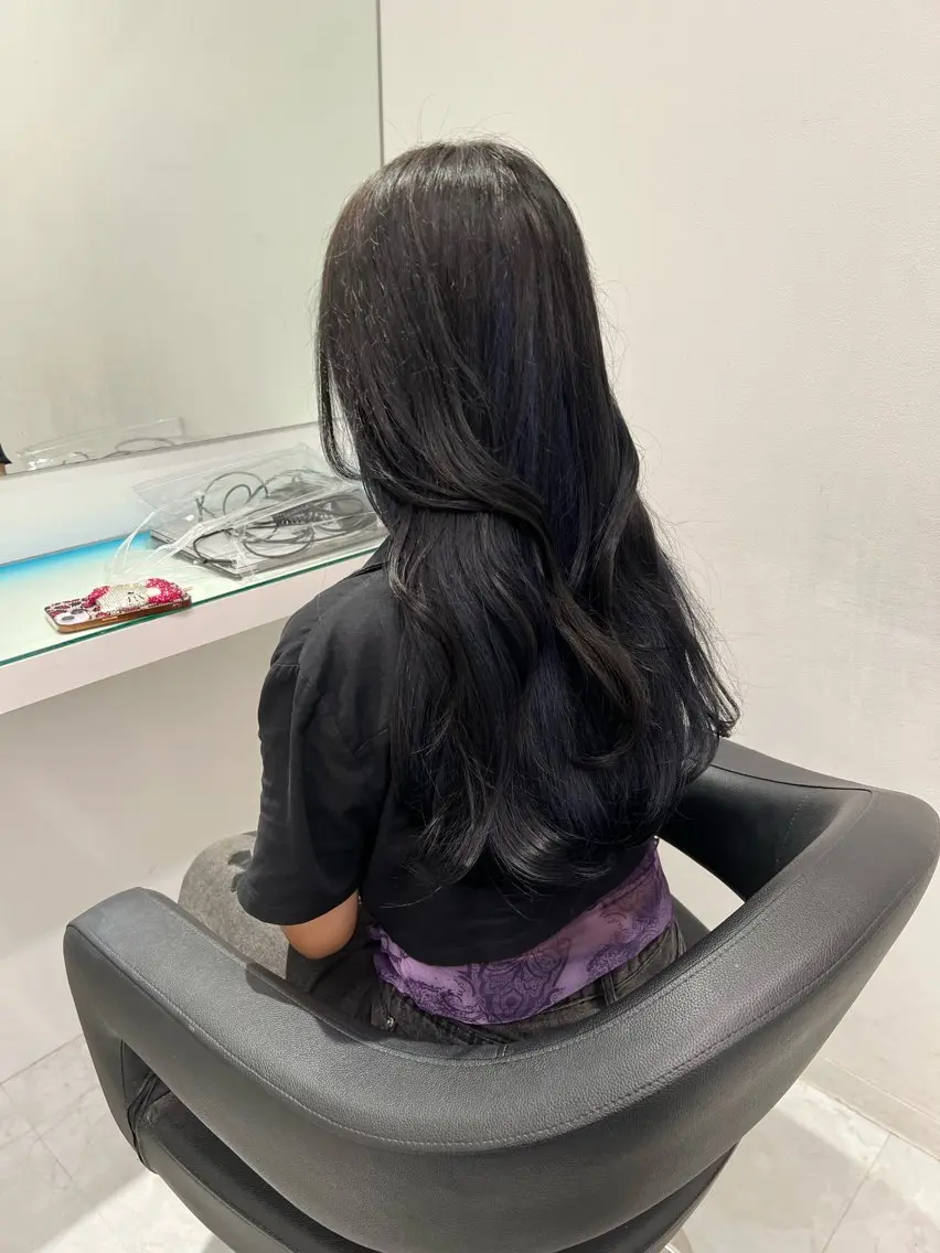 カラー ヘアカラー ブリーチなし透明感 💗RYOTAのヘアスタイル
