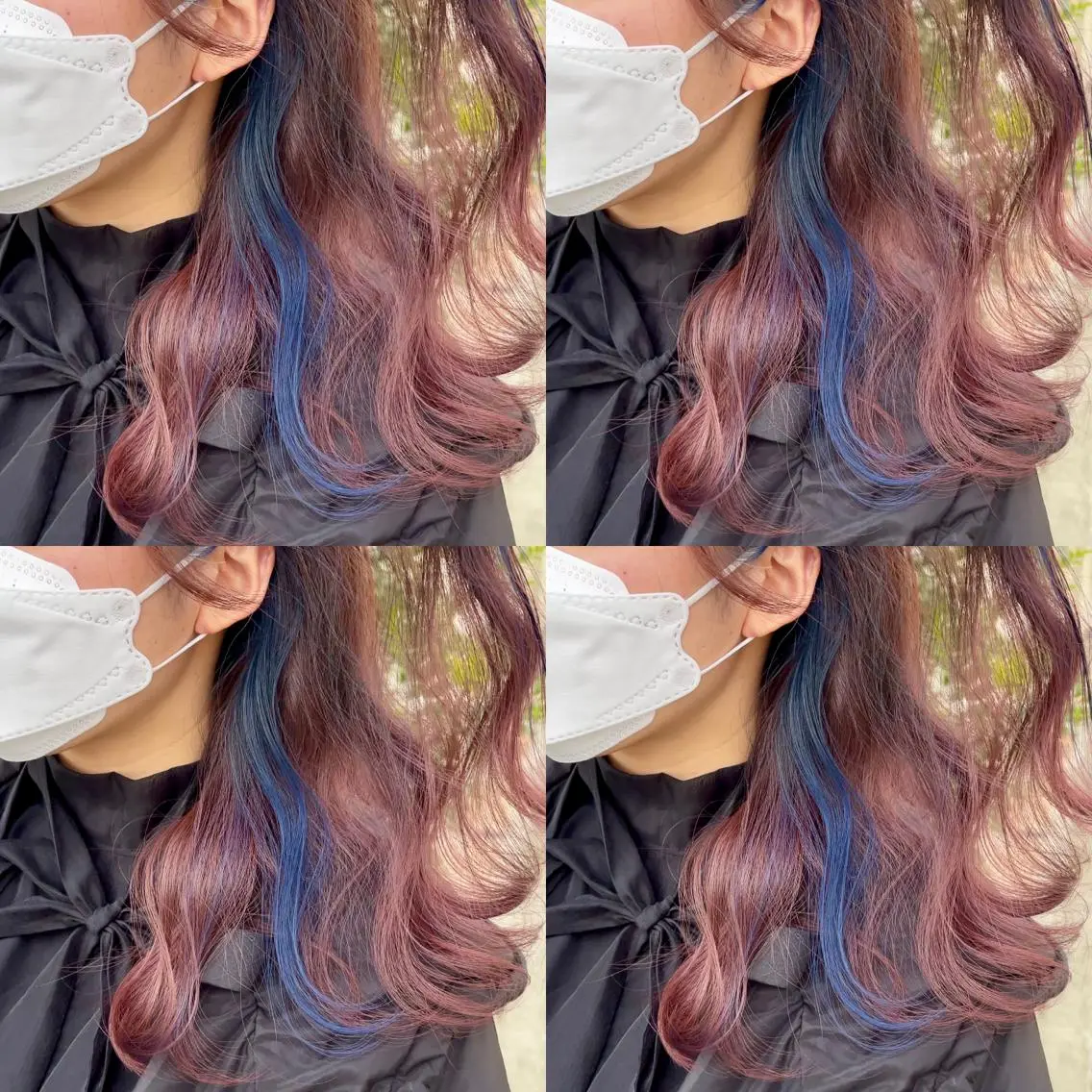 ミディアム カット ヘアカラー トリートメント ヘッドスパ 大人可愛い透明感🌟 小顔・韓国髪🌟野中のヘアスタイル