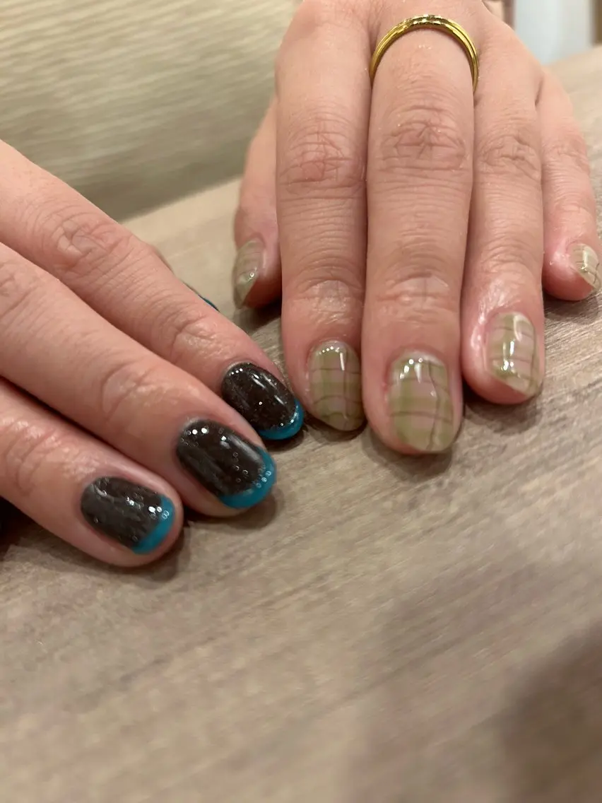 ネイル ハンドネイル Lapis *のネイルデザイン