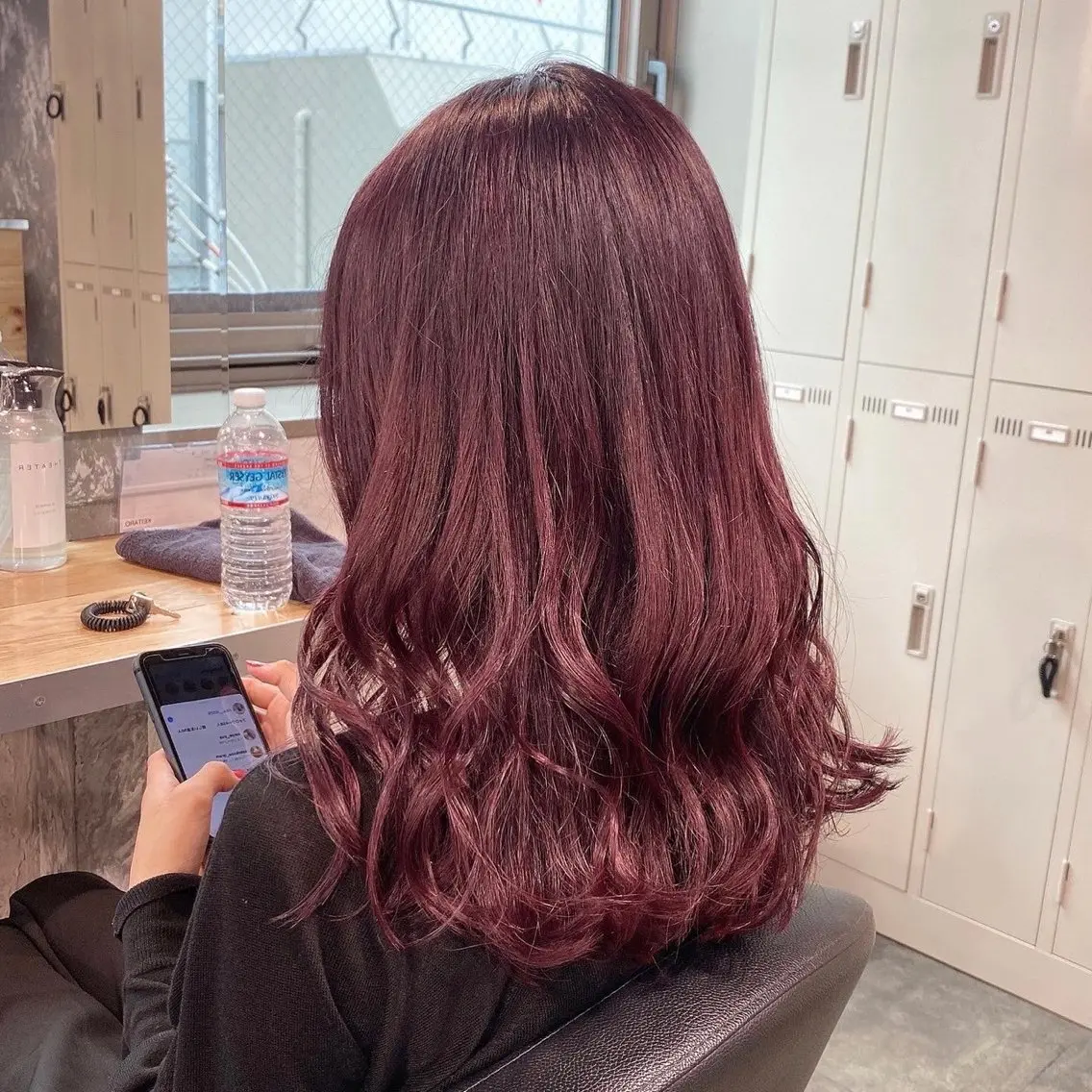 ロング カラー ブリーチ ブラウンカラー ブリーチなしカラー ピンクカラー ピンクブラウン ヘアカラー トリートメント ヘアセット 【縮毛矯正ブリーチ】 MANATO🌈のヘアスタイル