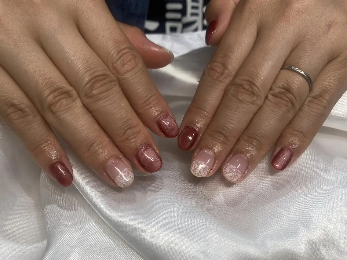 ★★【ハンド】🎀ライトコース🎀 サンプルよりお選びいただけます! 甘皮処理の写真