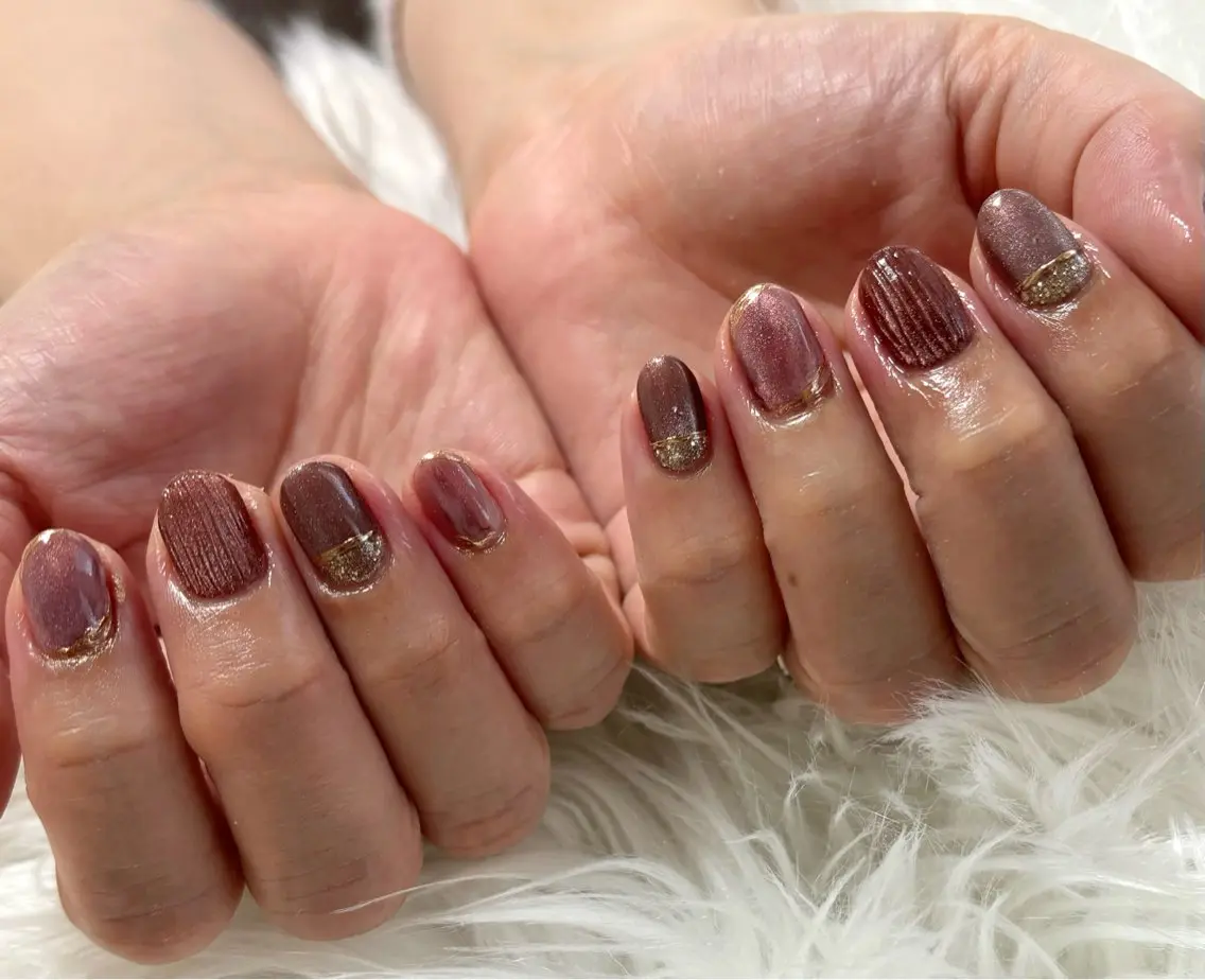 ネイル ハンドネイル nail salon HIRUKANAのネイルデザイン