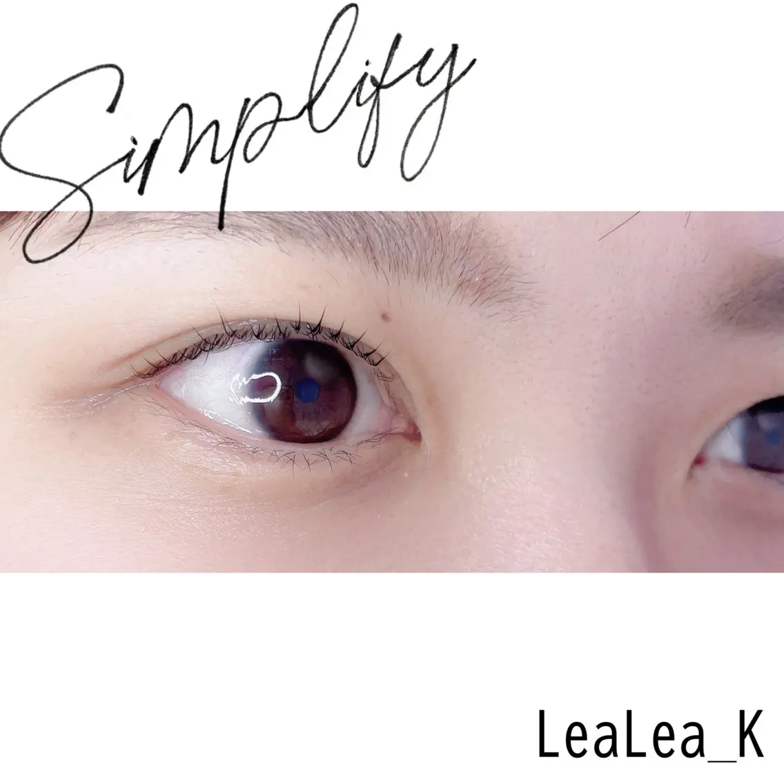 マツエク・マツパ 一重×まつ毛パーマ LeaLea_K MIZUKIのマツエク・マツパデザイン