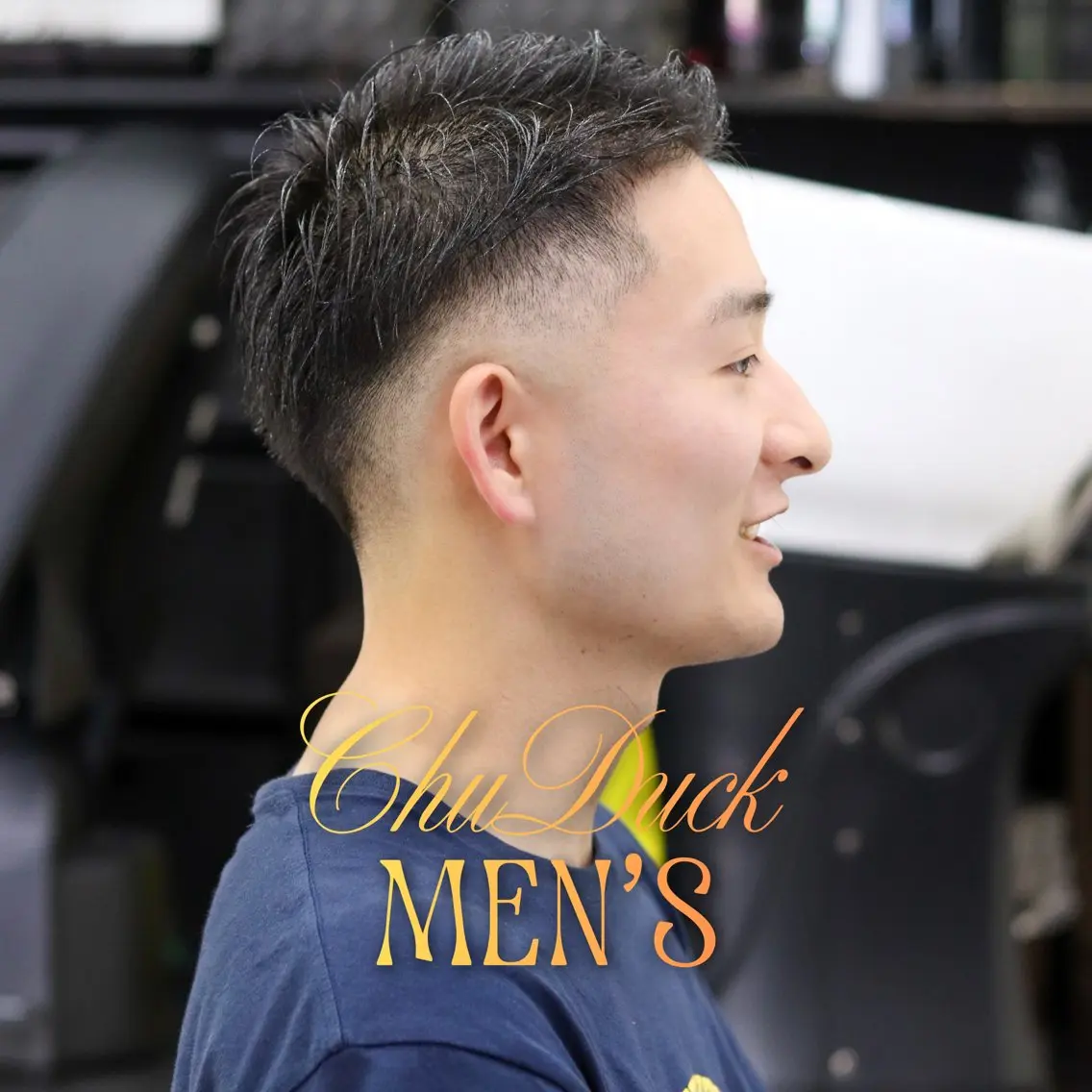 ショート メンズ フェードカット ツーブロック カット フェード×メンズ カット|SHOTAのヘアスタイル