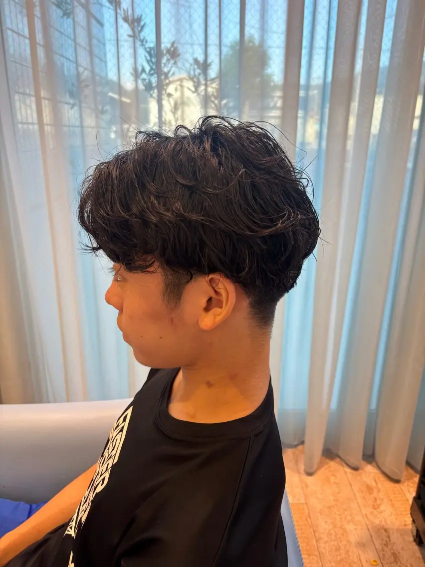 メンズ カット パーマ メンズカットパーマ/ ヘアセット🎀Amiのヘアスタイル