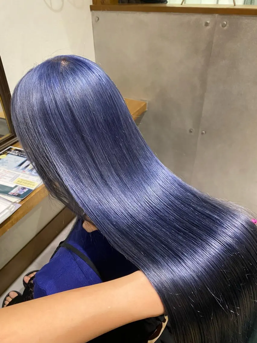 ロング カラー ヘアカラー トリートメント 希優🌺ソムリエ /ブリーチ/カットのヘアスタイル
