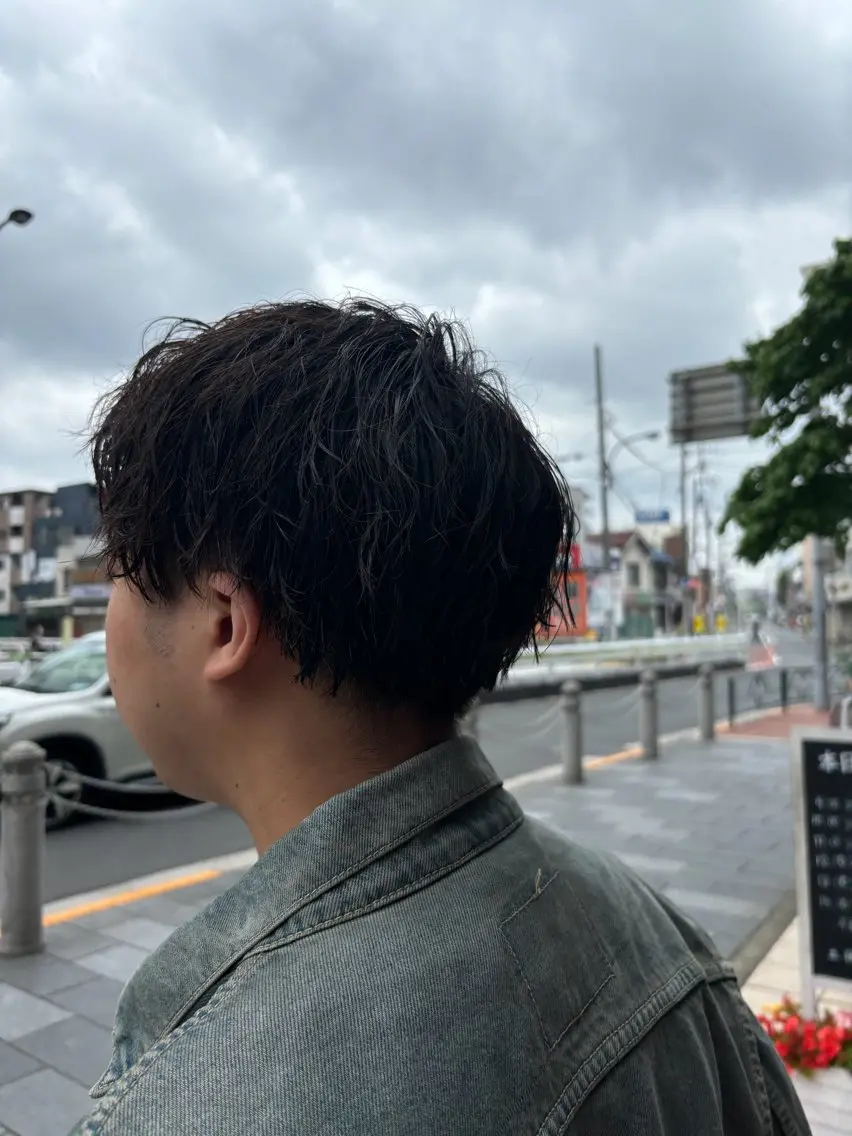 パーマ メンズ 🐰K+Plus🐰 まゆ🐰のヘアスタイル