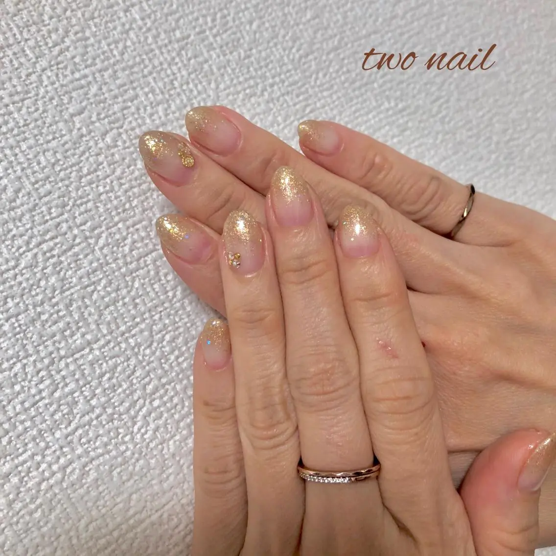 ネイル アートネイル フットネイル ハート ニュアンスネイル ハンドネイル two nailのネイルデザイン