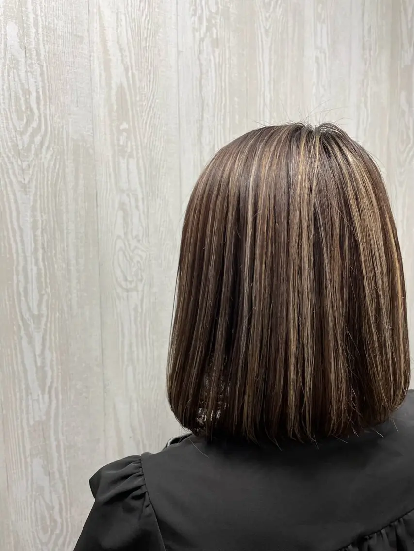 ミディアム カラー TELAHAIR‪‪ 一舞のヘアスタイル