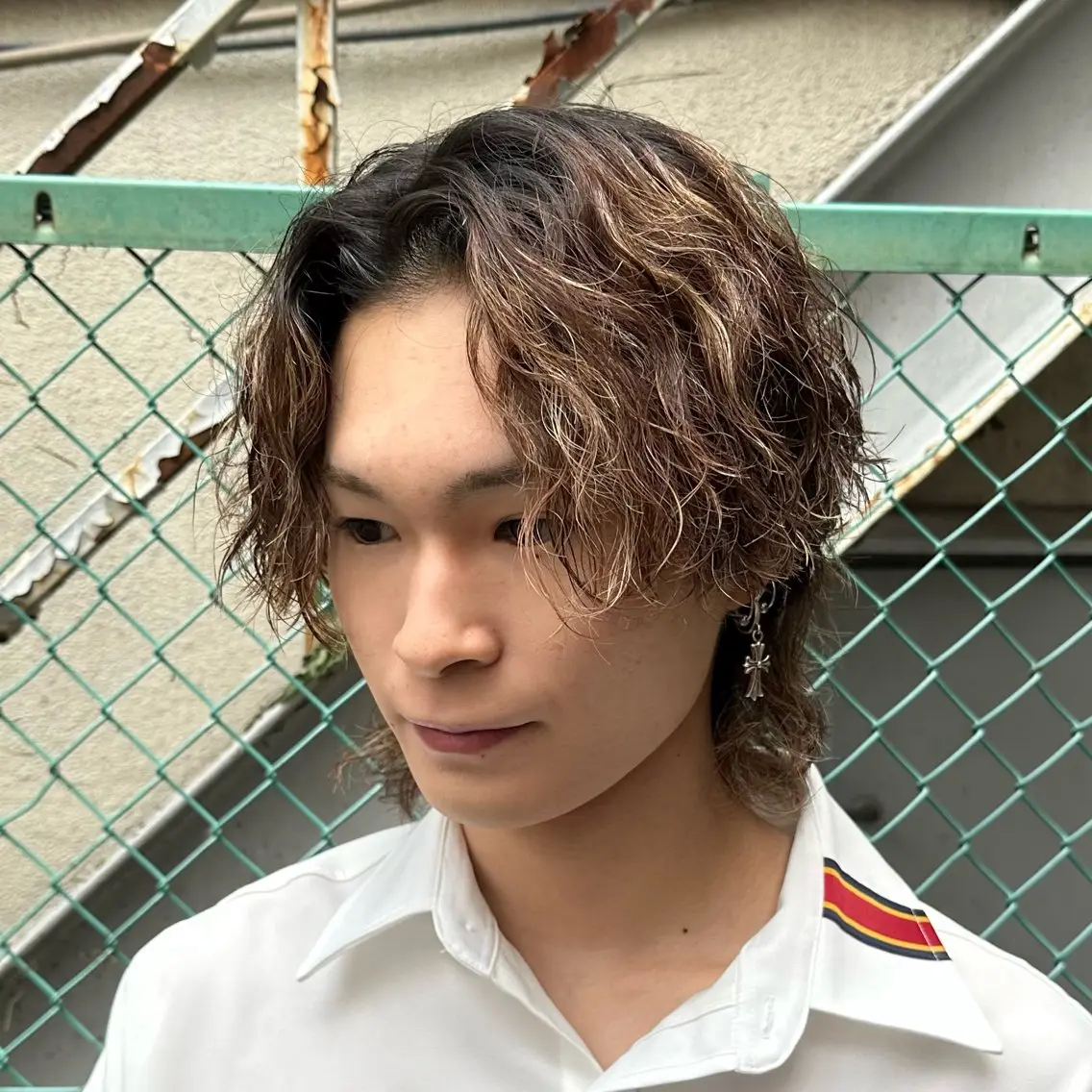 ショート パーマ メンズ メンズパーマ パーマ職人 渡邊　優雅のヘアスタイル