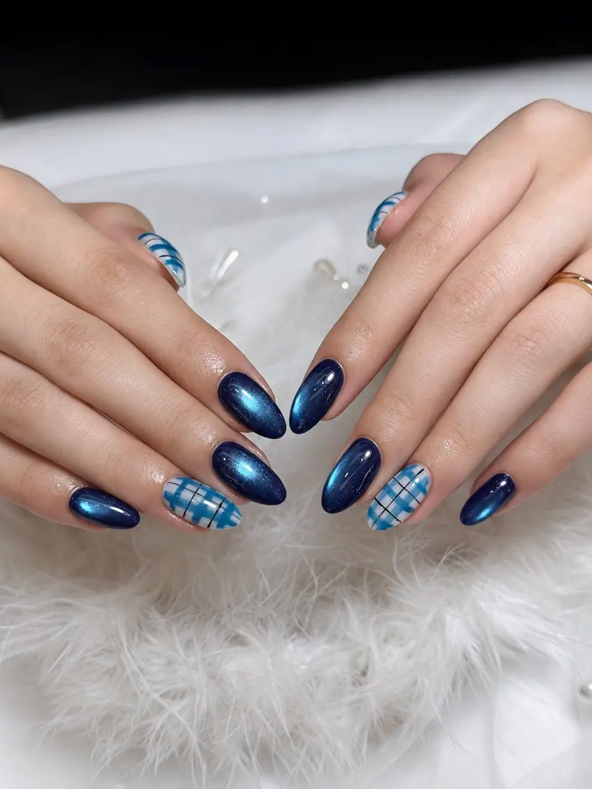 セミロング ハンドネイル Bibi nail Osakaのネイルデザイン