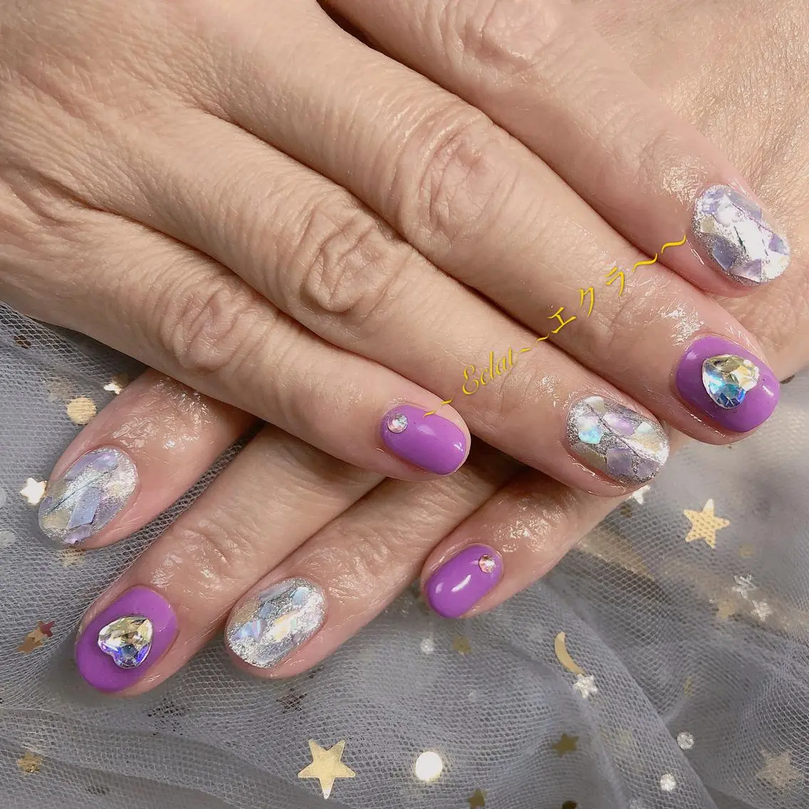 ネイル ネイルサロンエクラ 🫧Shizukaのネイルデザイン
