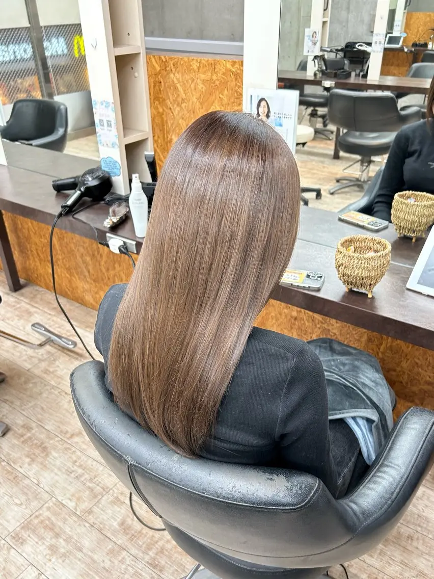 ロング 髪質改善 桜井晶/ Blossom大山店のヘアスタイル